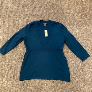 Ann Taylor Vneck Sweater - NWT